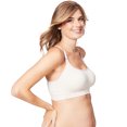 thumbnail image 2 of Cake Maternity Cotton Candy Wirefree Nursing Bra for Breastfeeding, Seamless Maternity Sleep Bra, Blush, X-Large, 2 of 6