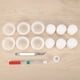 thumbnail image 5 of Kit De Cultivo Hidropónico, De Sitio De Planta De 6 Agujeros, Burbuja Para Interior, 5 of 7