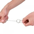 thumbnail image 3 of ANGGREK Metal Retractable Key Chain With High Resilience Nylon Wire Anti Lost Rope Keyring Buckle Outdoor Tool,Retractable Key Chain,Retractable Key Ring, 3 of 8