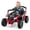 Red & Black, variant on Costway 12V Kids Ride On Car Battery Powered Electric Remote Control LED Lights Music Suitable for 1 kid Black