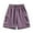 Purple, variant on Men's Cargo Summer Casual Comfortable Drawstring Pocket Elastic Waist Shorts Coffee