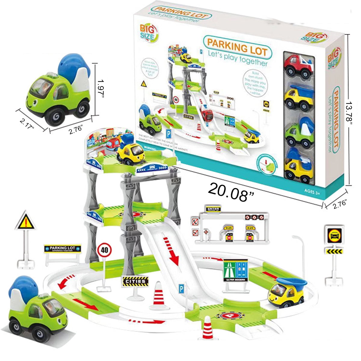 children's toy car garage