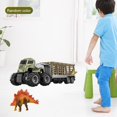 thumbnail image 1 of Transporte de coches Yotijar Dinosaurioe Tirante Ingeniería Vehículos Coches Juguetes Stegosaurus, 1 of 9
