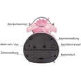 thumbnail image 2 of Girls Alarm Clock, Silent Clock With Night Light & Loud Alarm, Pink, 2 of 5