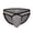 Grey, variant on Mens Briefs Exciting Big Pocket Low Waist Underwear, M, Blue