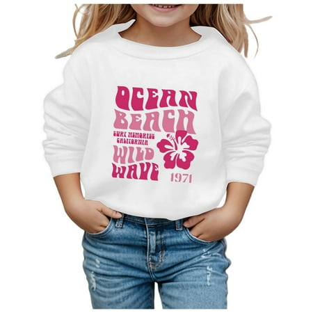 

Boys and Girls Pullover Casual Loose Children Round Neck Long Sleeve Hoodie Jr Sweaters for Girls Girl Sweaters with Zipper Toddler Hoodie Zipper My Bride Hoodie Girls Size 8 Hoodie Girls Sweatshirt