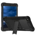 thumbnail image 3 of Allytech iPad Mini 5 Case (2019), iPad Mini 4 Case, Rugged Protective Drop Proof Kids Friendly Shockproof Build In Kickstand Impact Resistant Back Cover Case for Apple iPad mini 5 /mini 4, Black, 3 of 9