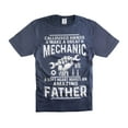 thumbnail image 4 of Mens Mechanic T-shirt Mechanic Father Shirt Father's Day Mechanic Gifts Funny Saying Shirt For Men (Small Military Green), 4 of 6