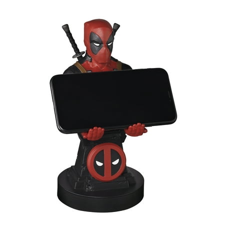 Exquisite Gaming Cable Guy Charging Controller and Device Holder - Marvel Deadpool 8&quot;