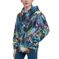 thumbnail image 3 of Youth Cartoon Hoodie Fashion Long Sleeve Kids Pullover Coat Casual Hoody Hooded Sweatshirts for Boys Girls, 3 of 8