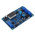 thumbnail image 3 of Módulo De Tubo Mos Dual Temporizador De Retardo Cíclico Módulo De Relé De Retardo Programable Control De Doble Vía Relé De Temporizador De Protección De Conexión Inversa Para Zumbador De Automóvil DC, 3 of 7