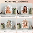 thumbnail image 6 of FUNTOUCH Arched Hollywood Vanity Makeup Mirror with Lights 12 Dimmable Bulbs White, 6 of 9