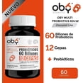 thumbnail image 2 of Multi Probióticos OBY 60 Billones de 12 cepas Y Prebióticos, 2 of 6