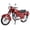 Red, variant on TIELUTT 80s Retro Motorcycle Model Classic Collectible Bike Solar Panel Kids Project Space Models Kits to Build for Adults Science Experiments for Kids 9-12 Boys 1/64 Solar Panel Kits for Teens