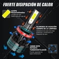 thumbnail image 5 of Applies to Led Light Headlight Kit H9 H11 H8 14000lm For Nissan High/Low, 5 of 10