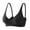 Black, variant on Women's Minimizer Bras Full-Freedom Comfort Front Closure Bra for Women, Wireless Black,M