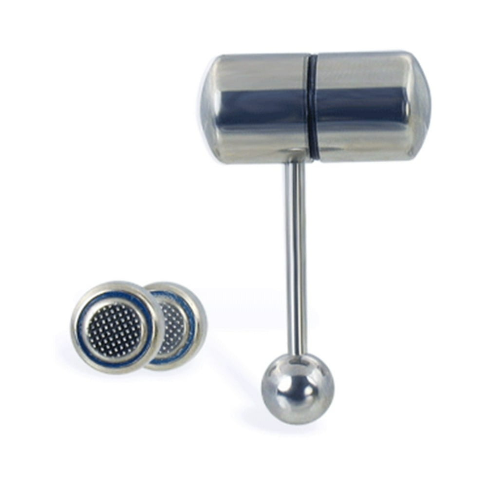MsPiercing Vibrating Tongue Ring, 14 Ga
