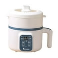 thumbnail image 2 of Olla eléctrica mini con protección contra sobrecalentamiento, ideal para cocinar pasta, interior antiadherente y multifuncional para cocinar huevos al vapor. Perfecta para Con vaporizador, 2 of 9