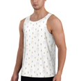 thumbnail image 3 of Rocae Rabbit And Carrot for Men's Workout Tank Top Men's Running Tank Top Dry Fit Athletic Workout Tank TopsXX-Large, 3 of 9