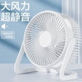 thumbnail image 2 of [Punto pelo liso] 5 pulgadas fábrica al por mayor Mini pequeño plug-in ventilador de escritorio Oficina pequeño ventilador mudo USB ventilador eléctrico, 2 of 4