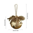 thumbnail image 4 of Cheapark Large Christmas Bell Ornaments - With Pine Cones & Red Berries for Tree & Ambiance Setup, Festive Decor, 4 of 5