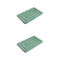 thumbnail image 2 of Cateissary Alfombra de baño antideslizante de textura para protección del suelo Baño seguro Absorción de agua Inodoro Verde claro 40x60CM Verde claro 40x60CM 2Conjunto, 2 of 6