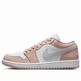 thumbnail image 1 of Ni - ke Womens Ni - ke Air Jordan 1 Low White Particle Beige Size 11/9.5 Mens DC0774-120, 1 of 5