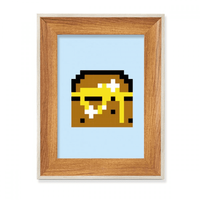 Summer Sail Box Treasure Hunt Pixel Desktop Wooden Photo Frame Display Picture Art Painting Multiple Sets
