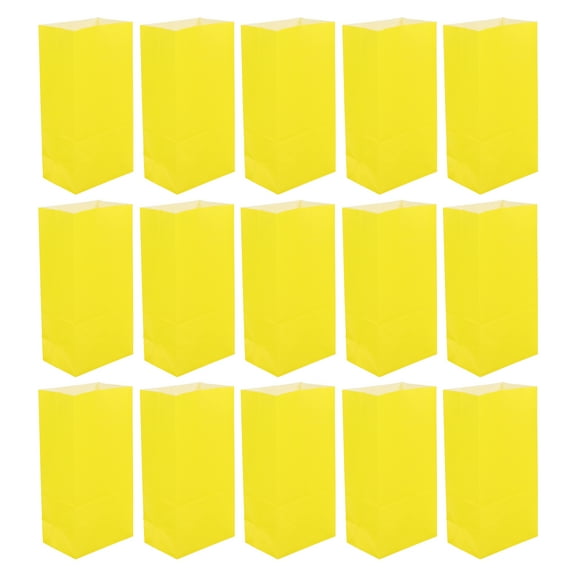 50pcs Party Favor Bags Paper Lunch Bag Paper Present Bag For Birthday Party Favors Candy Bag Reusable Packaging Bag For All Events Party Favors Bag