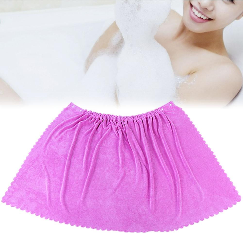 Ejoyous 3 Colors Fashionable Women Bath Towel Spa Fast Drying Beauty