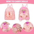 thumbnail image 7 of TDDS9 Baby Doll Clothes with Backpack Carrier for 14-18 Inch Doll,Reborn Baby Dolls Accessories Set with Bottles Pacifiers for Toddlers and Kids 2 3 4 5 Year Old（Dolls not Included）, 7 of 7