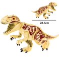 thumbnail image 1 of Dinosaur World Building Blocks Set, Large Dinosaur Figures T-Rex Velociraptor Triceratops, DIY Assembled Educational Construction Toy, STEM Learning Building Kit Gift for Kids Boys Girls, 1 of 7