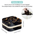 thumbnail image 5 of Halloween Bat Travel Portable Square Jewelry Stand Organizer Storage Box for Rings, Earrings, Necklaces, Bracelets - Suitable for Girls and Women, 5 of 6