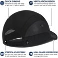 thumbnail image 3 of HSHDLDF Quick Dry Sports Cap Lightweight Breathable Soft Hat, 3 of 6