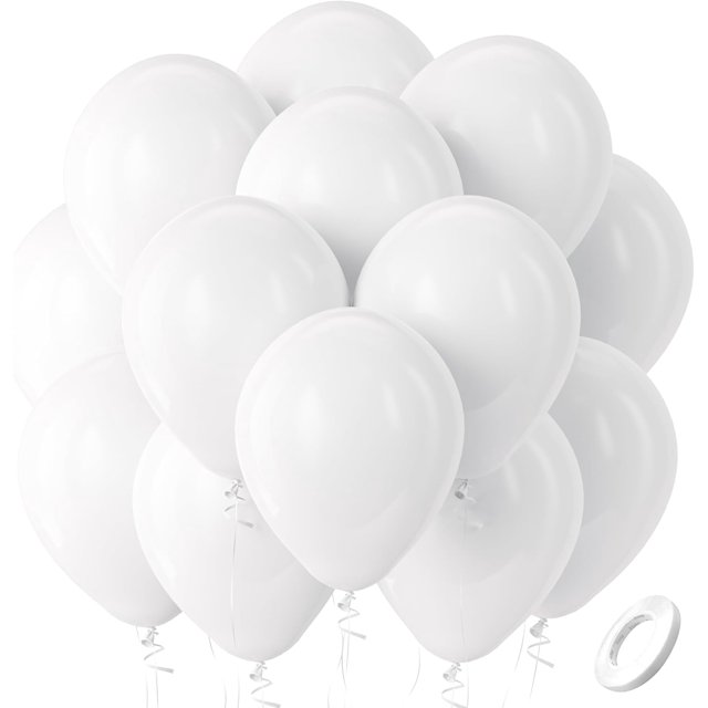 Yanonmyfd Guirnalda de Globos Kit de Arco,50 Piezas Kit de Globos de Fiesta de 18 Pulgadas para Bodas,Fiestas de Cumpleaños,Decoración de Fiestas Navideñas(Azul),Blanco-50pcs-18inch