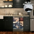 thumbnail image 3 of 1Pc  Tiger and Cat Dishwasher Cover Decorative Magnet Dishwasher Covers for The Front Dishwasher Door Magnet Cover Sticker for Dishwasher, 3 of 9