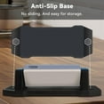 thumbnail image 4 of Knife Sharpening Stone,tri stone knife sharpener, Whetstone Knife Sharpener with Non-Slip Base, Angle Guide & Leather Strop, for Kitchen Knives and Pocket Knives and More, 4 of 12