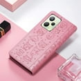 thumbnail image 5 of for Realme C35 Wallet Case, Cat Dog Cartoon Cute Style with ID Card Holder PU Leather Flip Phone Cover Case for Oppo Realme C35      Pink, 5 of 12