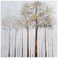thumbnail image 3 of Empire Art Direct Winter Forest 2 Textured Metallic Hand Painted Wall Art, 36" x 36" x 1.5", Ready to hang, 3 of 6