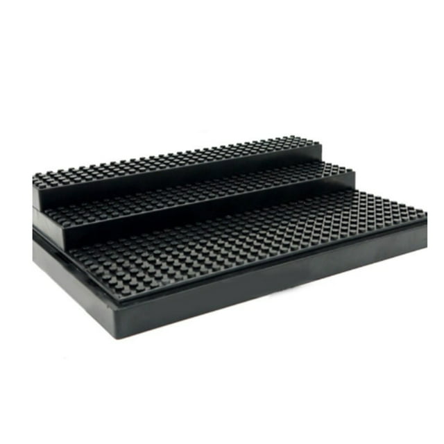 Vitrina De 3 Pasos Caja De Acrílico Vitrina A Prueba De Polvo Para Bloques Caja De Presentación De Plástico