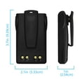 thumbnail image 2 of JMNN4023 Replacement Battery with CLIP for Motorola EX560 XLS, 2 of 6
