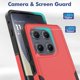 thumbnail image 4 of Funda para teléfono Yuanming Moto Edge 2025 roja de doble capa de grado militar, 4 of 7