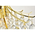 thumbnail image 6 of Toureg 3 light Gold Flush Mount Clear Royal Cut Crystal, 6 of 6