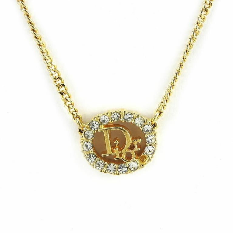極美品 Dior trotter plate gold necklace 極美品 Dior trotter plate gold necklace Dior Trotter