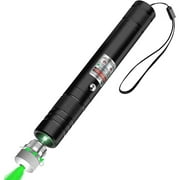 Long Range Green Laser Pointer,Laser Pointer High Power Pen, Green Pointer Rechargeable for Hiking, Cat Laser Toy USB Charge(Green Light)