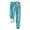 Light Blue, variant on Women's Lined Thermal Leggings High Waist Winter Warm Soft Velvet Jogging Pants Thickened Cold Weather Trousers For Ladies