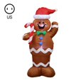 thumbnail image 1 of Modelo Inflable De 1,5 M, Muñeco De Nieve Inflable De Navidad Iluminado Con Sombrero, Decoración Artística De Patio Led, Adornos Navideños, Juguetes Inflables Para El Hogar Moyic HA023863-00, 1 of 7