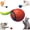 Orange, variant on Speedy Tail 2.0, Speedy Tail Cat Toy, 2025 New King of Interactive Cat Toy Ball, Speedy Tail 2.0 Automatic Cat Toy, Relieve Anxiety, High-Speed Cat Ball Toy, Keep Your Cat Active