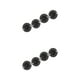 thumbnail image 1 of Yuarrent Ruedas para muebles de 4 piezas, ruedas autoadhesivas, caja de almacenamiento de rotación, polea pegajosa, Mini portátil Universal Cuenta de nailon negro. 2Conjunto, 1 of 6