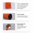thumbnail image 4 of LED Table Lamp Rechargeable Portable Ambient Light Bedside Desk Night Light, 4 of 4